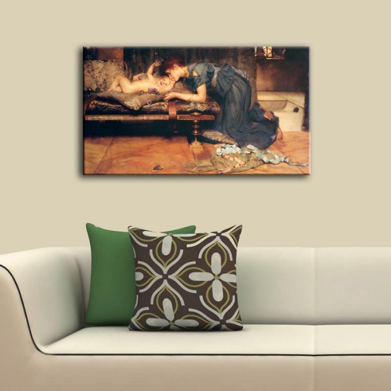 A Tadema An Earthly Paradise Kanvas Tablo