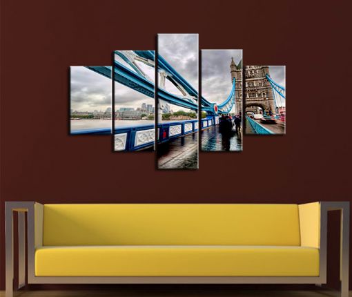  Londra Köprü Kanvas Tablo