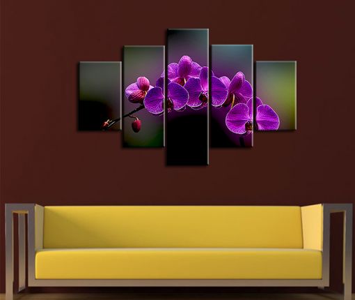  Orkide Kanvas Tablo 