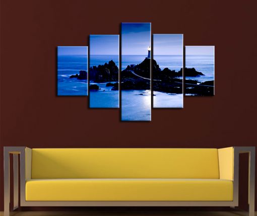  Kanvas Tablo Deniz Feneri